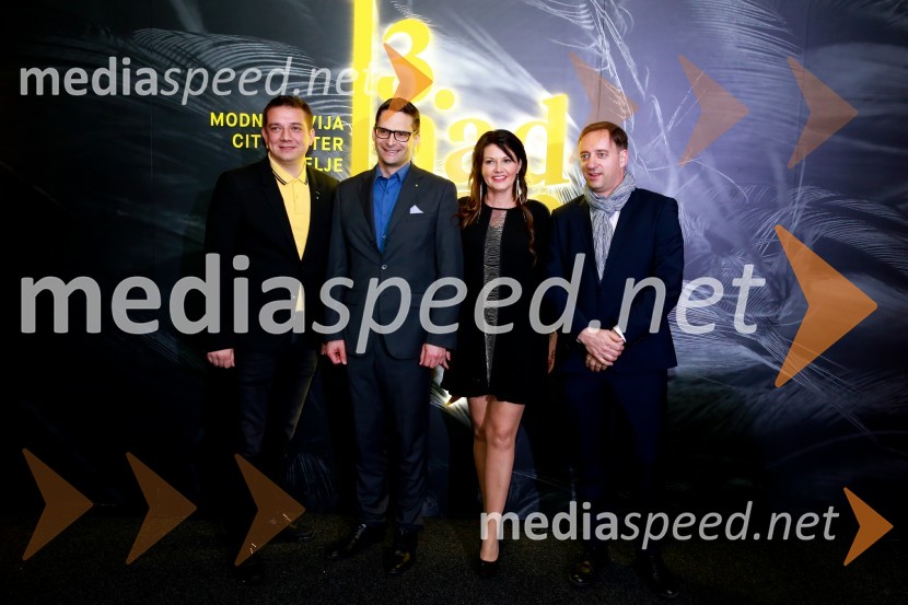  Toni Pugelj, direktor SES Slovenija in center manager nakupovalnega središča Aleja;  Andrej Ropret, center manager Citypark Ljubljana; mag. Andreja  Jernejčič, direktorica podjetja Lin&Nil;  ... 13. nadstropje, modni spektakel Citycenter Celje