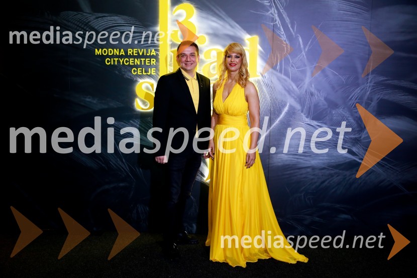 Toni Pugelj, direktor SES Slovenija in center manager nakupovalnega središča Aleja;  Darja Lesjak, center manager Citycenter Celje13. nadstropje, modni spektakel Citycenter Celje
