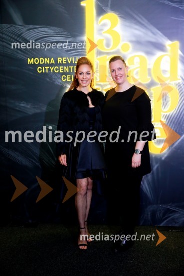  Snežana Delakorda, direktorica, Prima komunikacije;  Špela Božinovič, Prima komunikacije13. nadstropje, modni spektakel Citycenter Celje