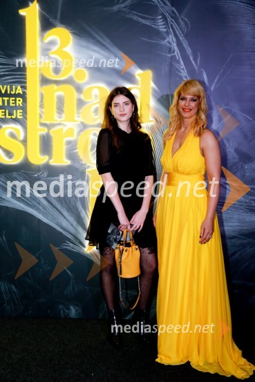  Tina Kopušar, obraz kampanje 13. nadstropje;  Darja Lesjak, center manager Citycenter Celje13. nadstropje, modni spektakel Citycenter Celje