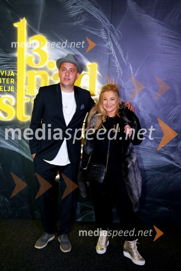  Boštjan Čukur, raper, 6 Pack Čukur;  Nika  Čukur,  ShowRoom events13. nadstropje, modni spektakel Citycenter Celje