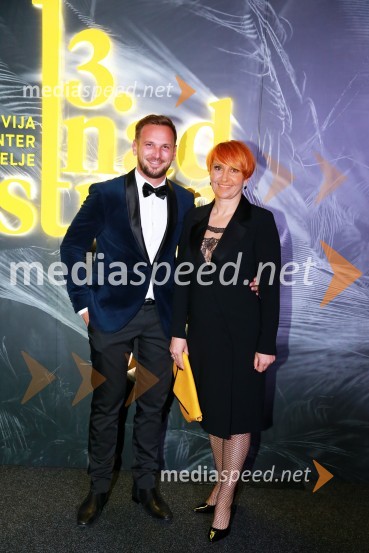  David  Klobasa, župan Občine Sveta Trojica in podjetnik;  Nena Horvat, vodja marketinga Citycenter Celje13. nadstropje, modni spektakel Citycenter Celje
