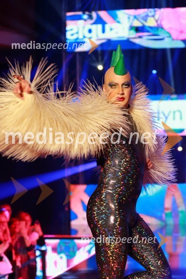  Miha Kavčič, tekmovalec resničnostnega šova Kmetija 201813. nadstropje, modni spektakel Citycenter Celje