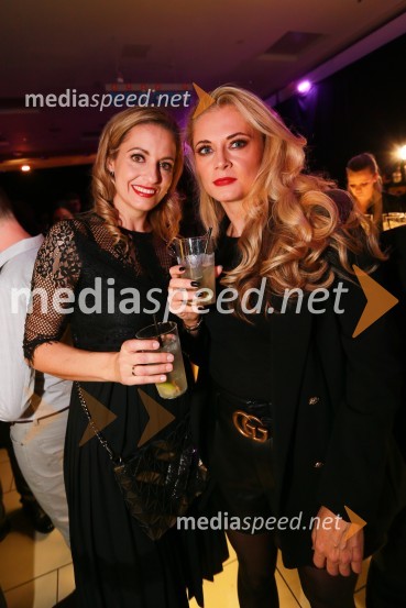  Miša Margan Kocbek, novinarka, Adria Media in lastnica agencije Glammodels;  Maša Merc, fotomodel13. nadstropje, modni spektakel Citycenter Celje