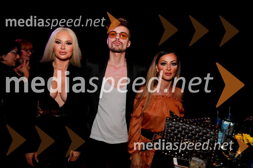  Doroteja Premužič, vizažistka;  David Hojnik, modni oblikovalec DH fashion;  ... 13. nadstropje, modni spektakel Citycenter Celje