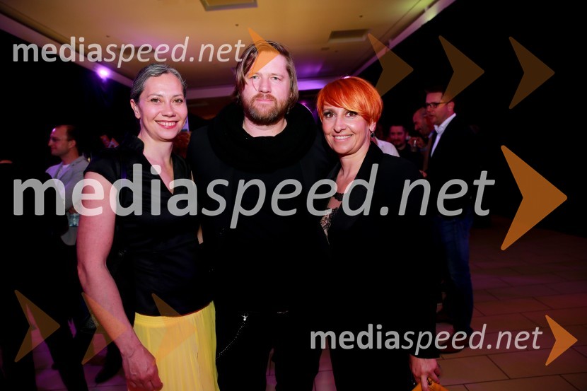  Urša Culiberg, fotografinja;  Gregor  Žakelj, Art Director, VBG design studio;  Nena Horvat, vodja marketinga Citycenter Celje13. nadstropje, modni spektakel Citycenter Celje