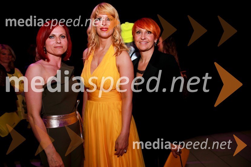  Breda Arnšek, podžupanja Mestne občine Celje;  Darja Lesjak,  center manager Citycenter Celje;  Nena Horvat, vodja marketinga Citycenter Celje13. nadstropje, modni spektakel Citycenter Celje