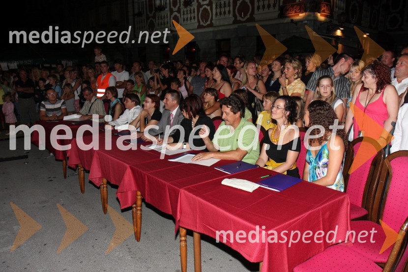 Člani žirije in občinstvoMiss Štajerske 2008 za Miss Slovenije 2008