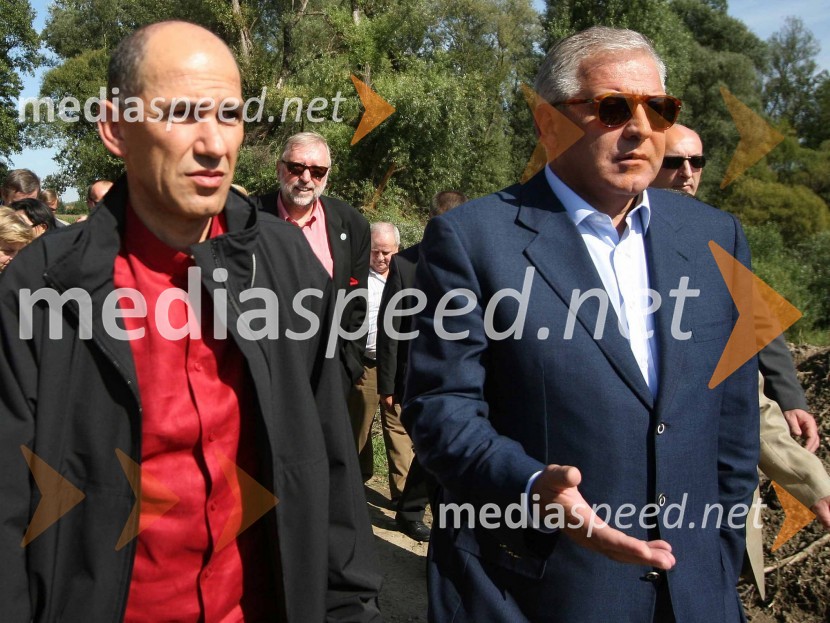 Janez Janša, predsednik vlade RS in Ivo Sanader, hrvaški premierVlada Republike Hrvaške