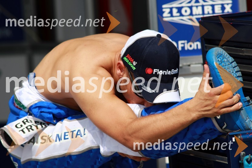 Nicki Pedersen, DanskaSpeedway Grand Prix 2008, VN Češke, trening