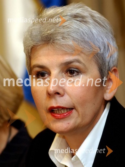 Jadranka Kosor, podpredsednica hrvaške vladeVlada Republike Hrvaške