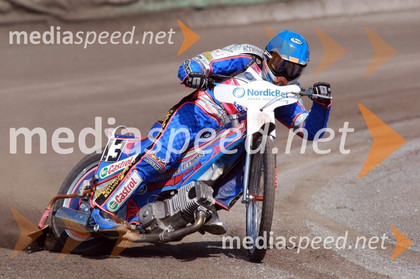 Lukaš Dryml, ČeškaSpeedway Grand Prix 2008, VN Češke, trening