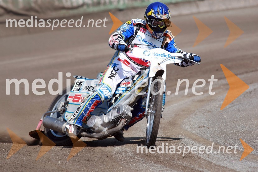 Fredrik Lindgren, ŠvedskaSpeedway Grand Prix 2008, VN Češke, trening