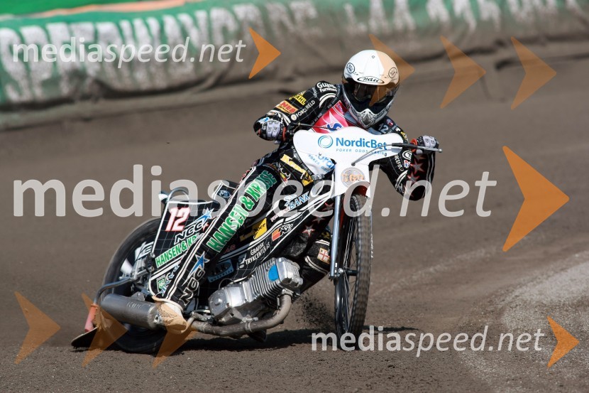 Niels Kristian Iversen, DanskaSpeedway Grand Prix 2008, VN Češke, trening