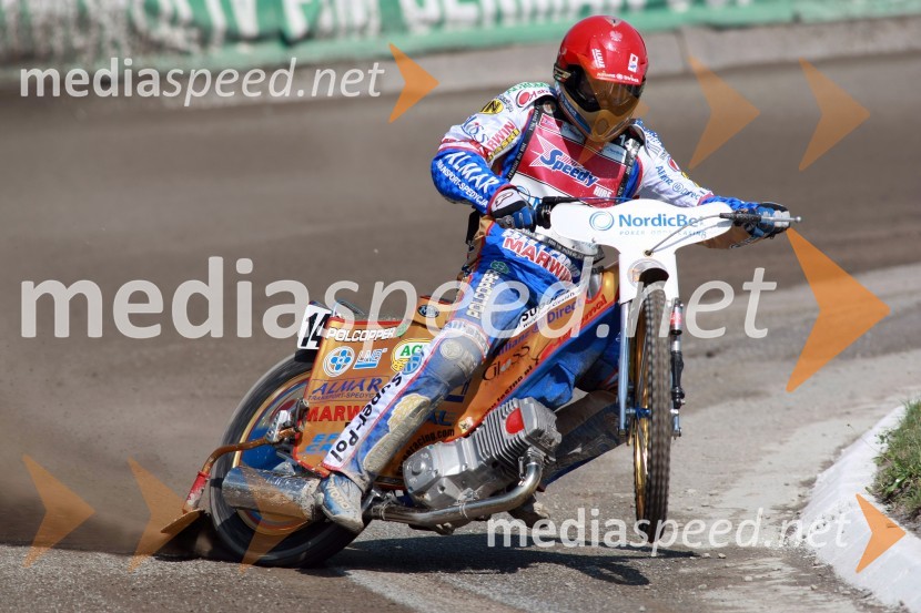 Krzysztof Kasprzak, PoljskaSpeedway Grand Prix 2008, VN Češke, trening