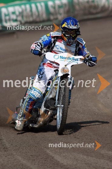 Fredrik Lindgren, ŠvedskaSpeedway Grand Prix 2008, VN Češke, trening