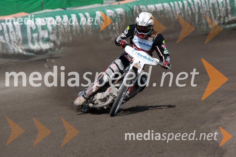 Adrian Rymel, ČeškaSpeedway Grand Prix 2008, VN Češke, trening