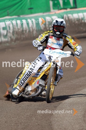 Hans Andersen, DanskaSpeedway Grand Prix 2008, VN Češke, trening