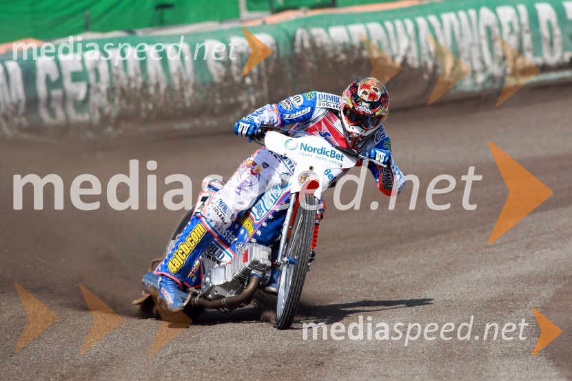 Jason Crump, Avstralija  	 
	Speedway Grand Prix 2008, VN Češke, trening