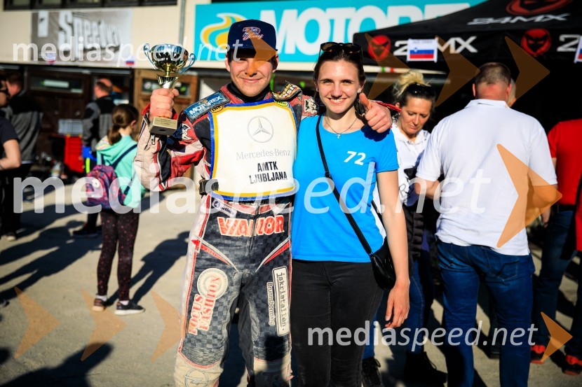  Jernej Hriberšek,  speedwayist (AMD Krško)Speedway DP 2 2019: Tudi Ljubljana Žagarju