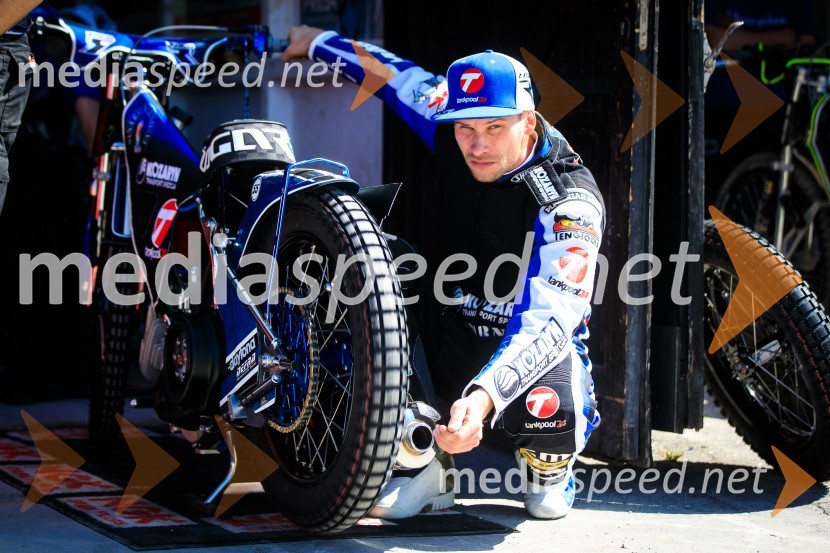  Matej Žagar, speedwayist (AMTK Ljubljana)Speedway DP 2 2019: Tudi Ljubljana Žagarju