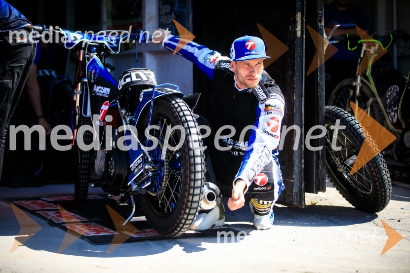  Matej Žagar, speedwayist (AMTK Ljubljana)Speedway DP 2 2019: Tudi Ljubljana Žagarju