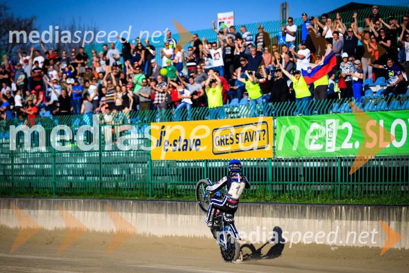 Speedway DP 2 2019: Tudi Ljubljana Žagarju