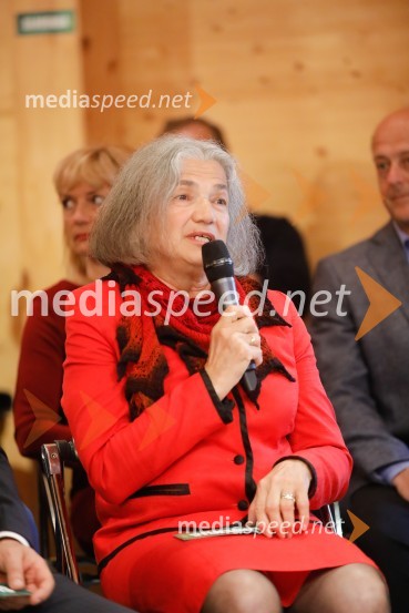 dr. Jožica Rejec, nekdanja direktorica Domel d.o.o., ŽeleznikiPredstavitev knjige Sonje Klopčič AEIOU voditeljstva