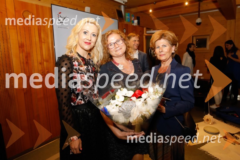  Klaudija Javornik, Adacta d.o.o.; mag. Sonja Klopčič,  podjetnica, managerka in voditeljica;  ... Predstavitev knjige Sonje Klopčič AEIOU voditeljstva