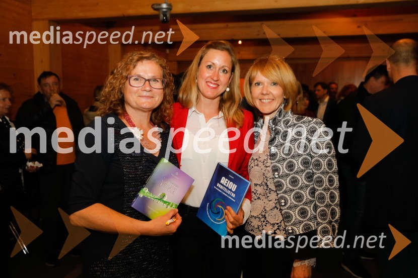 mag. Sonja Klopčič,  podjetnica, managerka in voditeljica;  ... ;  ... Predstavitev knjige Sonje Klopčič AEIOU voditeljstva