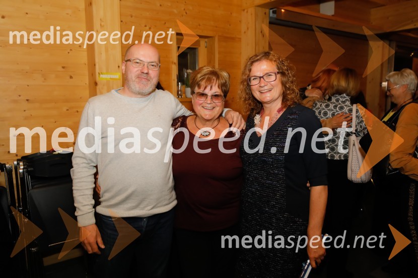  ... ;  ... ; mag. Sonja Klopčič,  podjetnica, managerka in voditeljicaPredstavitev knjige Sonje Klopčič AEIOU voditeljstva