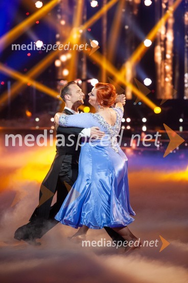  Jernej Brenholc, plesalec;  Klara Lorger, pevka, ansambel ViharZvezde plešejo 2019, osma oddaja