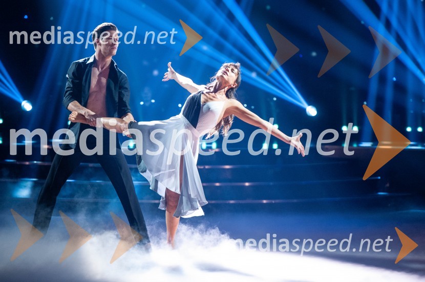  Miha Vodičar, plesalec;  Tina Gorenjak, igralkaZvezde plešejo 2019, osma oddaja