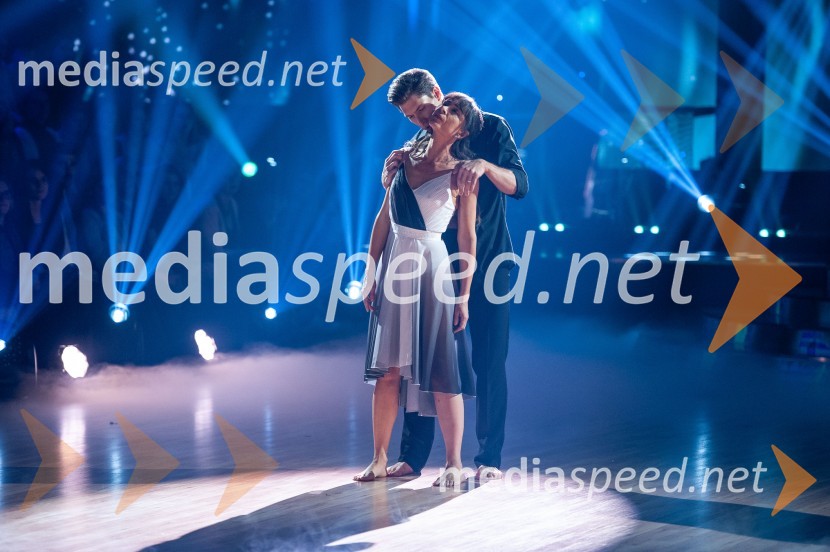  Miha Vodičar, plesalec;  Tina Gorenjak, igralkaZvezde plešejo 2019, osma oddaja