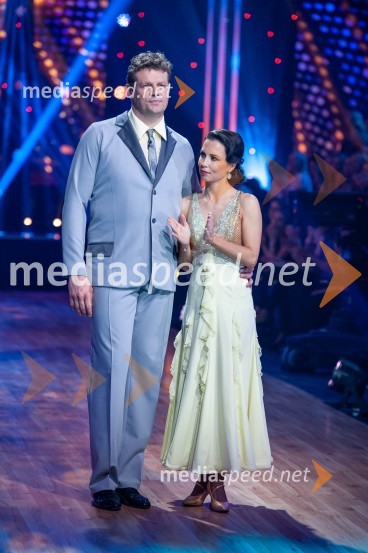  Miha Zupan, košarkar;  Maja Geršak, plesalkaZvezde plešejo 2019, osma oddaja