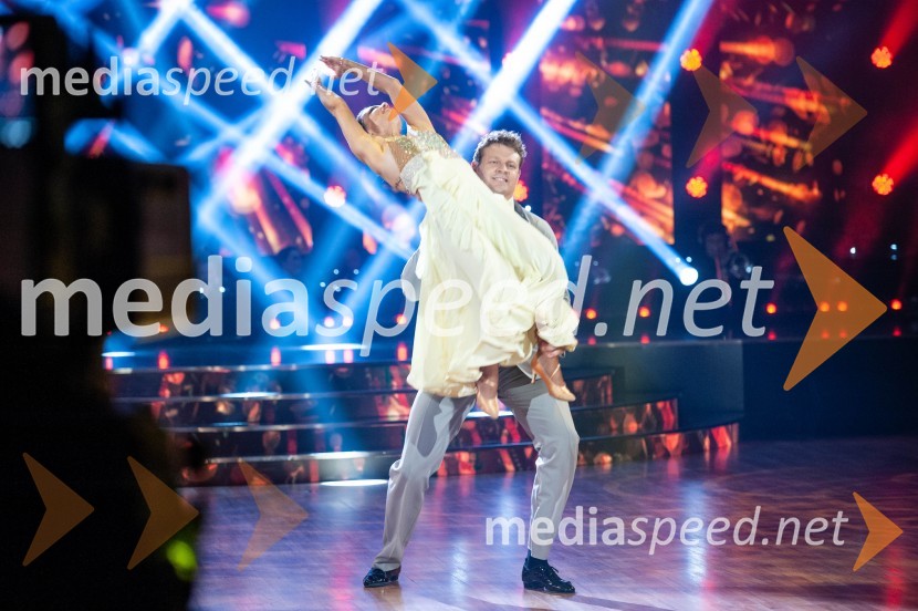  Maja Geršak, plesalka;  Miha Zupan, košarkarZvezde plešejo 2019, osma oddaja