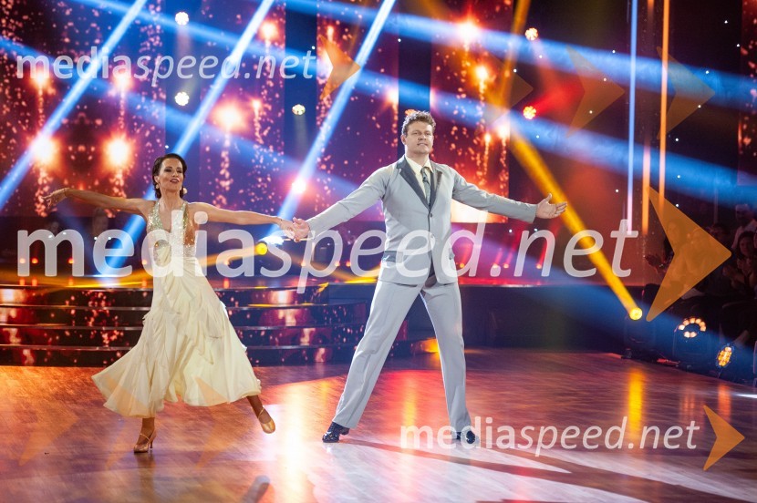  Maja Geršak, plesalka;  Miha Zupan, košarkarZvezde plešejo 2019, osma oddaja