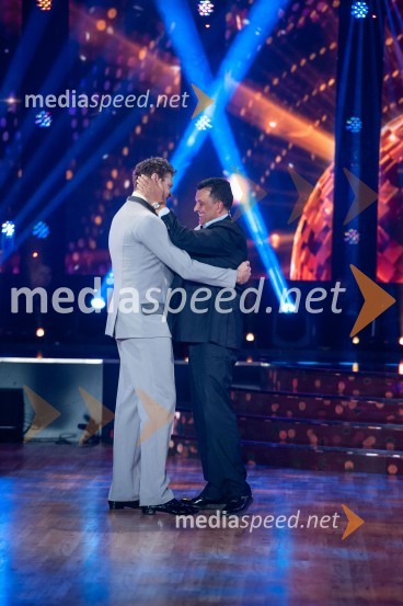  Miha Zupan, košarkar;  Vangelis Angelou, košarkarski trenerZvezde plešejo 2019, osma oddaja