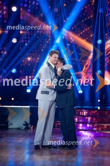  Miha Zupan, košarkar;  Vangelis Angelou, košarkarski trenerZvezde plešejo 2019, osma oddaja