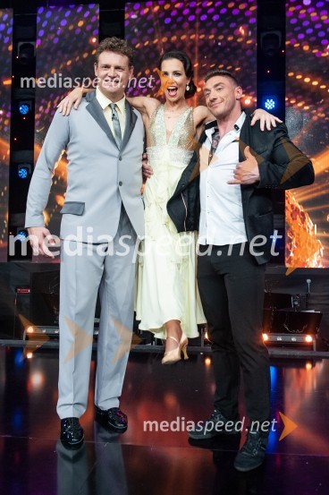  Miha Zupan, košarkar;  Maja Geršak, plesalka;  ... Zvezde plešejo 2019, osma oddaja