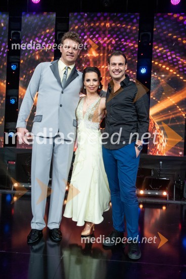  Miha Zupan, košarkar;  Maja Geršak, plesalka;  Dejan Vunjak, glasbenikZvezde plešejo 2019, osma oddaja