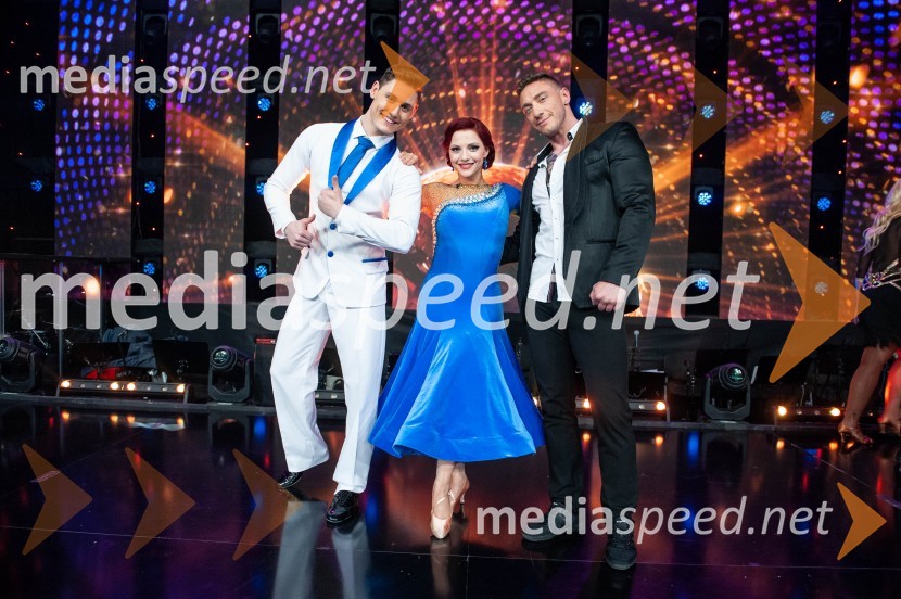  Arnej Ivkovič, plesalec;  Tanja Žagar, pevka;  ... Zvezde plešejo 2019, osma oddaja