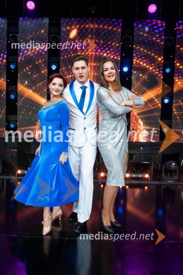  Tanja Žagar, pevka;  Arnej Ivkovič, plesalec;  Rebeka Dremelj, pevkaZvezde plešejo 2019, osma oddaja