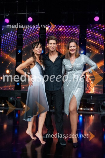  Tina Gorenjak, igralka;  Miha Vodičar, plesalec;  Rebeka Dremelj, pevkaZvezde plešejo 2019, osma oddaja