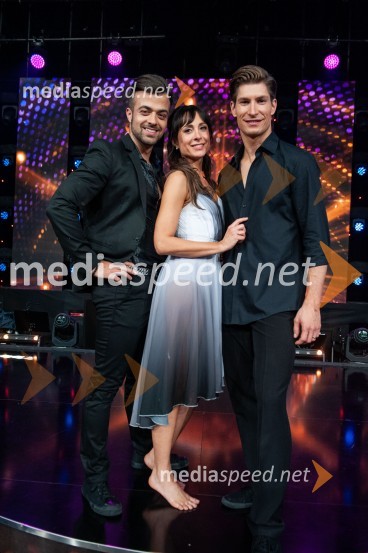  ... ;  Tina Gorenjak, igralka;  Miha Vodičar, plesalecZvezde plešejo 2019, osma oddaja