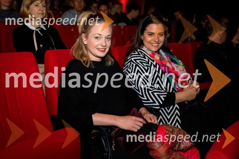  Anja Bratina, asistentka produkcije;  Tina Modlic, vizažistkaPremiera slovenskega filma Stoletje sanj