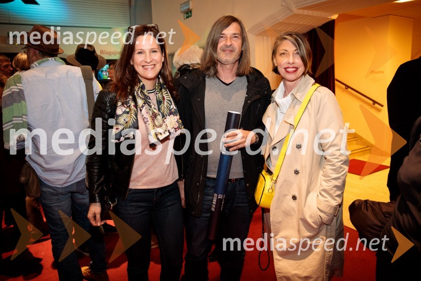  Manca Izmajlova, pevka;  Aleš Pirec, lučkar;  Melinda RebekPremiera slovenskega filma Stoletje sanj