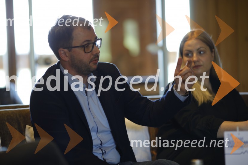  Gašper Puhan, direktor Geolux in Galerija Okusov;  Maja Galuf, Jernej KitchenThe Slovenia Restaurant Awards 2019 by Diners Club