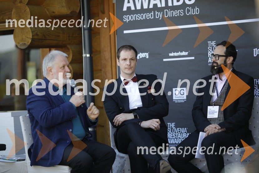 prof. dr. Janez Bogataj, etnolog;  ... ;  Niko Slavnič, direktor projekta TSRA, Everet Group d.o.o.The Slovenia Restaurant Awards 2019 by Diners Club