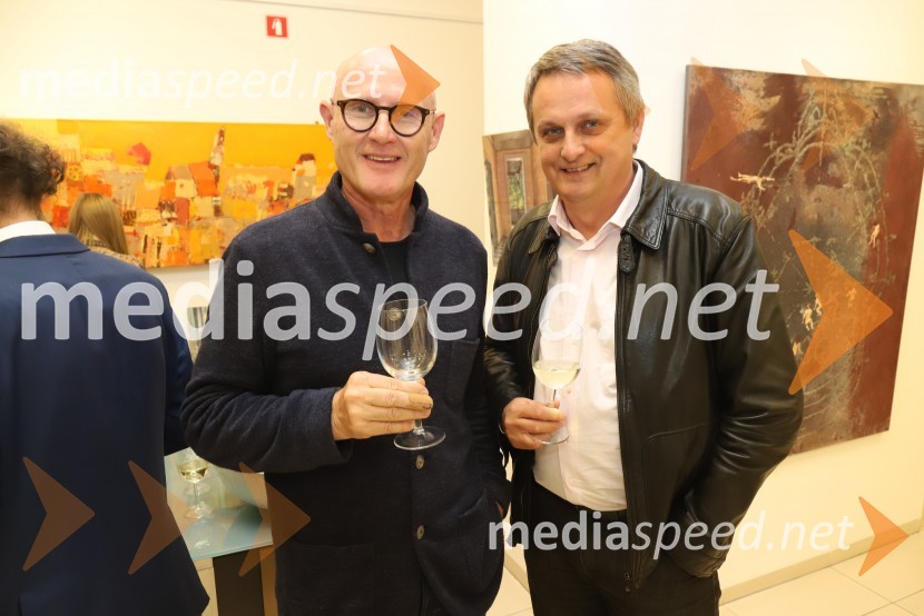  Emil Šarkanj, lastnik Galerije Hest, nekdanji predsednik Rotary kluba Maribor; mag. Tomaž Kancler, svetnik MOM, SDS - Slovenska demokratska stranka, arhitekt, dobitnik Glazerjeve listine 2015Galerija Hest, 30 let delovanja